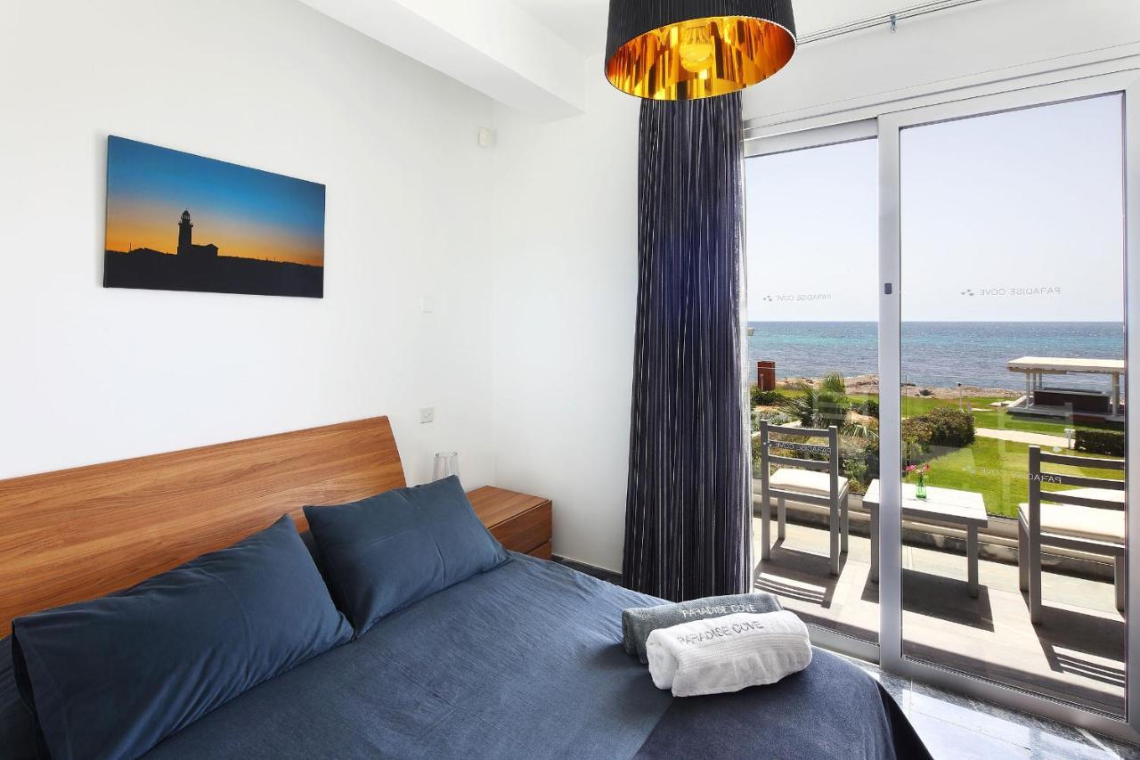 Paradise Cove Luxurious Beach Villas Paphos Exterior foto