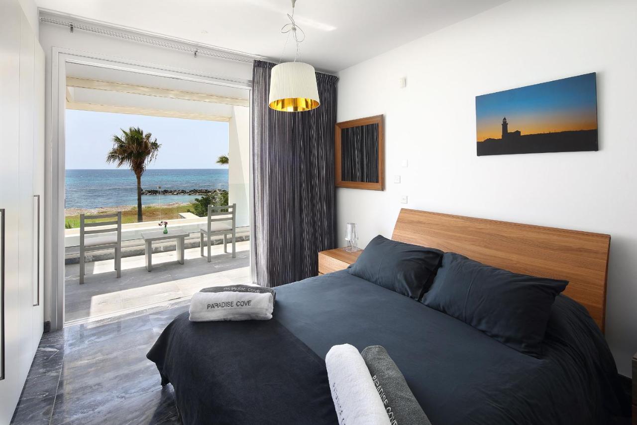Paradise Cove Luxurious Beach Villas Paphos Exterior foto